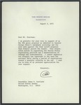 President Richard M. Nixon to Senator James O. Eastland, 3 August 1972 by Richard M. Nixon