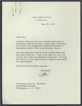 President Richard M. Nixon to Senator James O. Eastland, 29 May 1973 by Richard M. Nixon