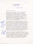 John A. Love to Senator James O. Eastland, 27 August 1973 by John A. Love
