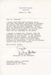 Bryce N. Harlow to Senator James O. Eastland, 11 August 1969 by Bryce Nathaniel Harlow