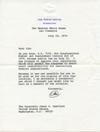 President Richard M. Nixon to Senator James O. Eastland, 22 June 1974