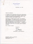 Bryce N. Harlow to Senator James O. Eastland, 18 September 1969