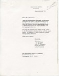 Tom C. Korologos to Senator James O. Eastland, 28 September 1974 by Tom Chris Korologos