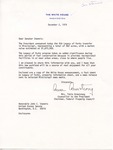 Mrs. Tobin Armstrong to John C. Stennis, 2 December 1974 by Anne Armstrong