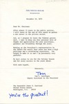 Tom C. Korologos to Senator James O. Eastland, 19 December 1974 by Tom Chris Korologos