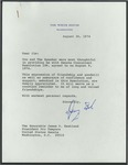 President Gerald R. Ford to Senator James O. Eastland, 30 August 1974 by Gerald R. Ford