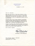 Max L. Friedersdorf to Senator James O. Eastland, 31 December 1975