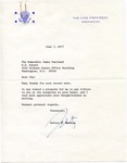 Walter F. Mondale to Senator James O. Eastland, 7 June 1977