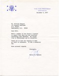 Walter F. Mondale to Bill Simpson, 5 December 1977 by Walter F. Mondale