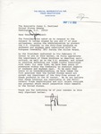 Robert S. Strauss to Senator James O. Eastland, 14 March 1978 by Robert S. Strauss