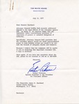 Esther Peterson to Senator James O. Eastland, 11 July 1977