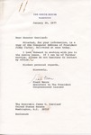 Frank Moore to Senator James O. Eastland, 20 January 1977