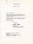 Frank Moore to Senator James O. Eastland, 22 January 1977