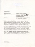 Richard A. Pettigrew to Senator James O. Eastland, 19 October 1977 by Richard Allen Pettigrew