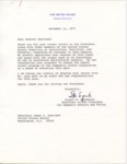 Stuart E. Eizenstat to Senator James O. Eastland, 23 November 1977