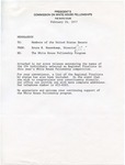 Bruce H. Hasenkamp to 'Members of the United States Senate,' 24 February 1977 by Bruce H. Hasenkamp