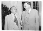 Eastland and Theodore G. Bilbo after protesting to President Roosevelt about the Office of Price Administration price ceiling on southern pine by Acme Newspictures (New York, N.Y.)