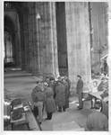 Eastland and members of the Military Affairs Committee in the cathedral of Cologne, Germany. by Author Unknown
