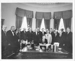 Eastland and others in the Oval Office with John F. Kennedy. by United States. White House Photographic Office