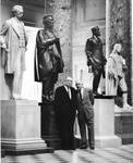 Eastland and Senator Richard Russell in the Capitol's Statutory Hall by Lockwood and Life Magazine
