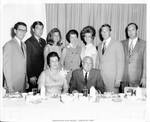 Eastland and family at the Mississippi Broadcasters Convention at Edgewater Gulf Hotel by Vogt and Gulfport Photo-Movie Service (Long Beach, Miss.)