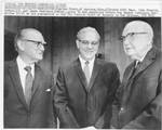 John Stennis, Charles Clark, and Eastland prior to Eastland's appearance before the Senate Judiciary Committee on Clark's nomination to the Fifth Cicuit Court of Appeals in New Orleans by International News Photos (Washington, D.C.)