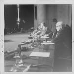 Series of photographs of Eastland at a committee hearing. by Author Unknown