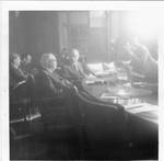 Series of photographs of Eastland at the confirmation hearing of Richard Kleindienst for Attorney General. by Author Unknown