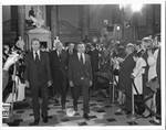 Eastland and other entering House Chambers for swearing-in of Gerald Ford as Vice President, image 1 by Dev O'Neill