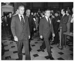 Eastland and other entering House Chambers for swearing-in of Gerald Ford as Vice President, image 2 by Author Unknown