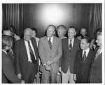 Eastland with President Gerald Ford, Senator Robert Byrd and others at a U.S. Capitol party, image 6 by Author Unknown