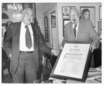 Series of photographs of Eastland and others presenting Senate Judiciary Committee resolution of commendation to Sam Irvin, image 2 by Author Unknown