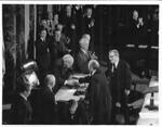 Series of photographs of swearing-in ceremony of Nelson Rockefeller as Vice President, image 1 by Dev O'Neill