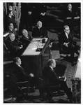 Series of photographs of swearing-in ceremony of Nelson Rockefeller as Vice President, image 8 by Dev O'Neill
