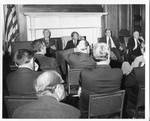 Jimmy Carter and Walter Mondale at meeting with Senate Committee Chairmen at the U.S. Capitol by Author Unknown