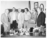 Eastland in his office with with Mississippi members of the American Agricultural Movement. by Author Unknown