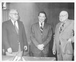 Eastland with Senator Paul Hatfield and William Webster. by Author Unknown