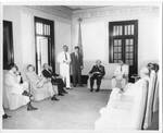 Series of photographs of speech by Eastland and William Jenner before a joint session of the Dominican Republic legislature, image 9 by Author Unknown