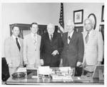 Eastland with Leflore County Supervisor Jim Buck Ross and others. by Author Unknown