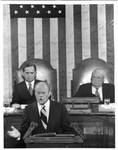 Series of photographs of President Gerald Ford addressing a Joint Session of Congress, image 2 by Dev O'Neill