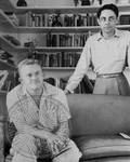 Shelby Foote and James Jones by Bern Keating