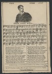 Fare Thee Well by George Gordon Byron and R.W. Hume, Leith (Edinburgh)