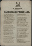 A Dialogue Between a Catholic and a Protestant