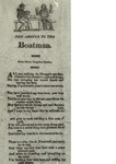 The Answer to the Boatman by Author Unknown