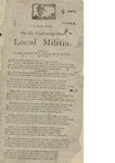 A New Song on the Cambridgeshire Local Militia by Author Unknown