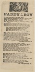 Paddy is the Boy by Author Unknown