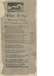 The Fox Hunting Song by Author Unknown