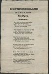 Northumberland Election Song by Author Unknown