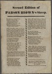 Parson Brown's Sheep by Author Unknown