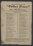 The Humble Pettion of Father Peter, (The North-Street Saint,) Alias Duke Humphreys, To the Exeter Commissioners of Improvement by Author Unknown